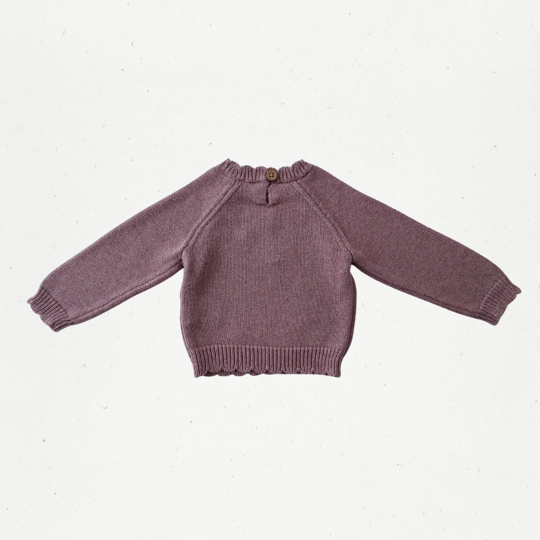 Jamie Kay Dreamy Pink Marle Sweater