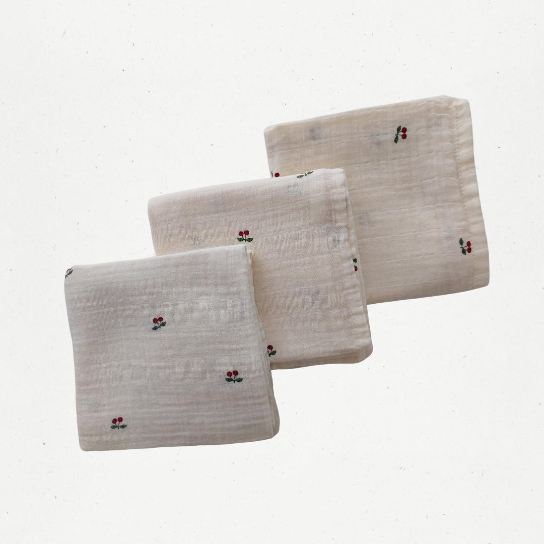 Konges Slojd Cherry Muslin Cloths