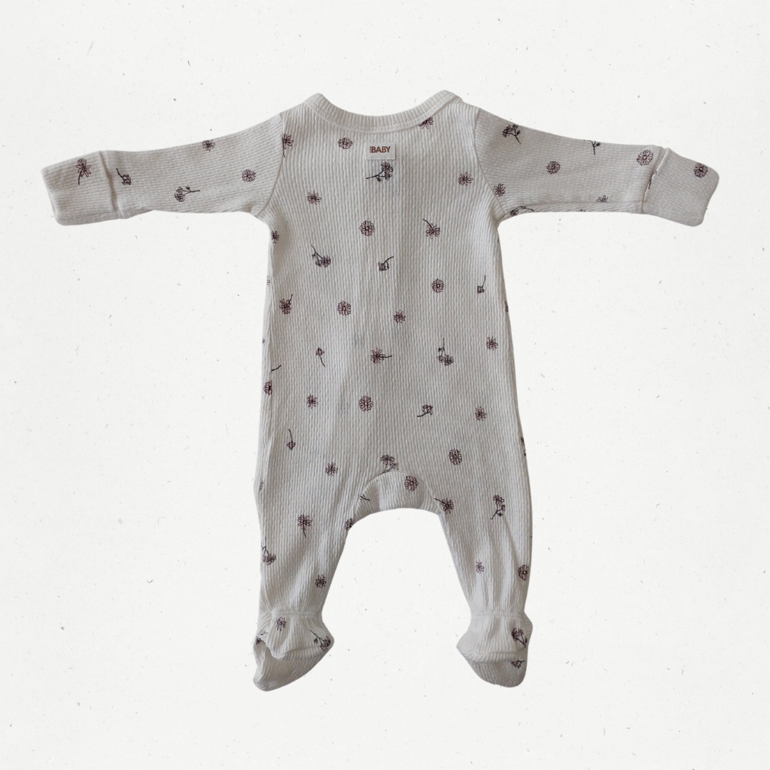 Cotton On Baby Floral Zipsuit