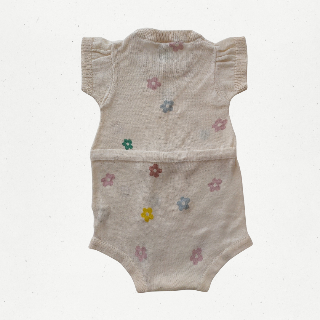 Nature Baby Floral Lottie Suit