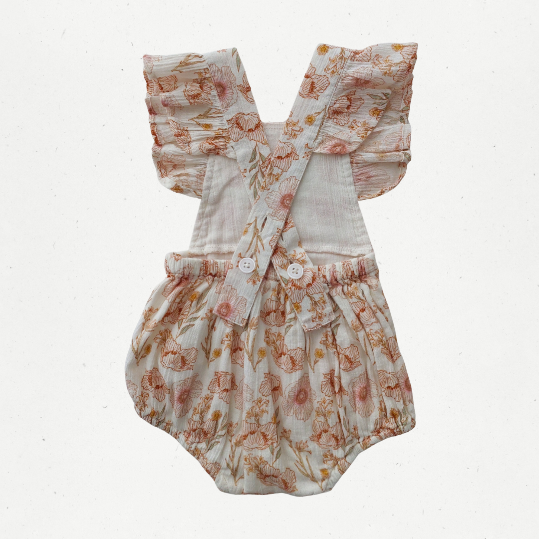 Walnut Melbourne Muslin Romper