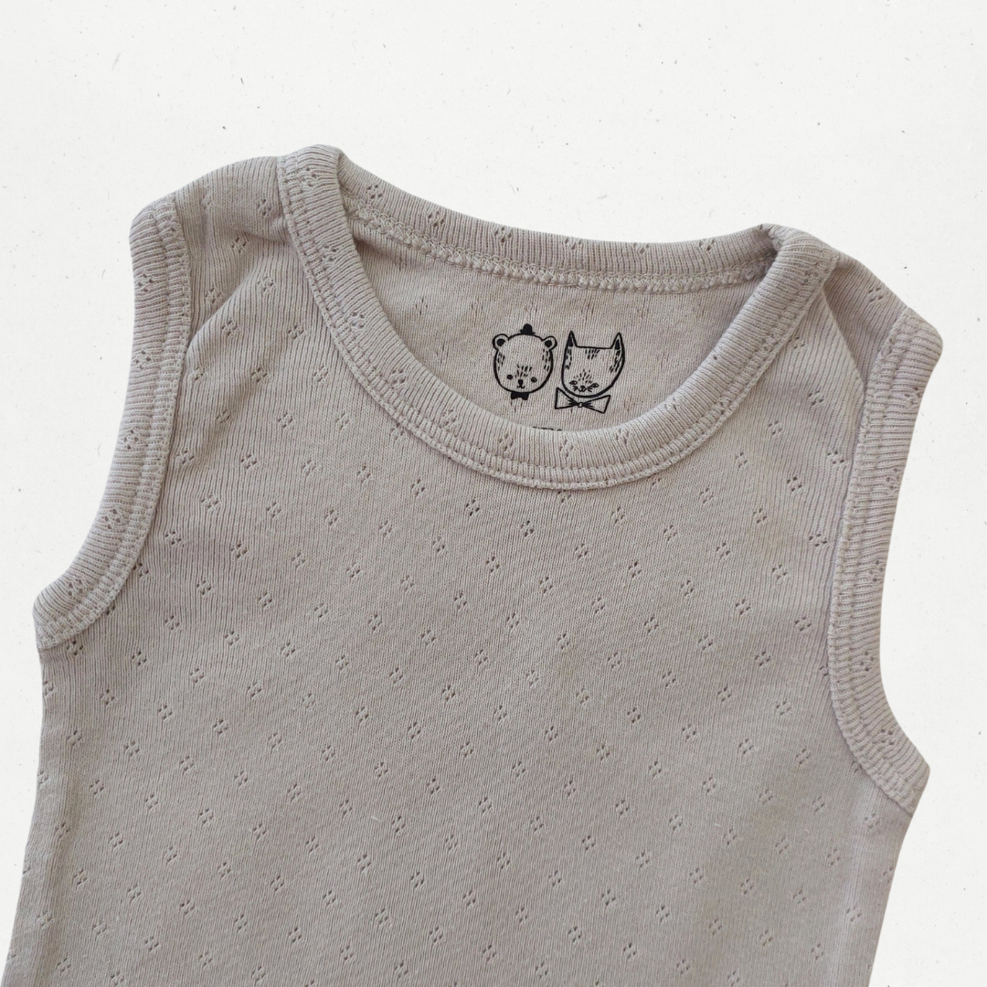 Wilson & Frenchy Pointelle Singlet