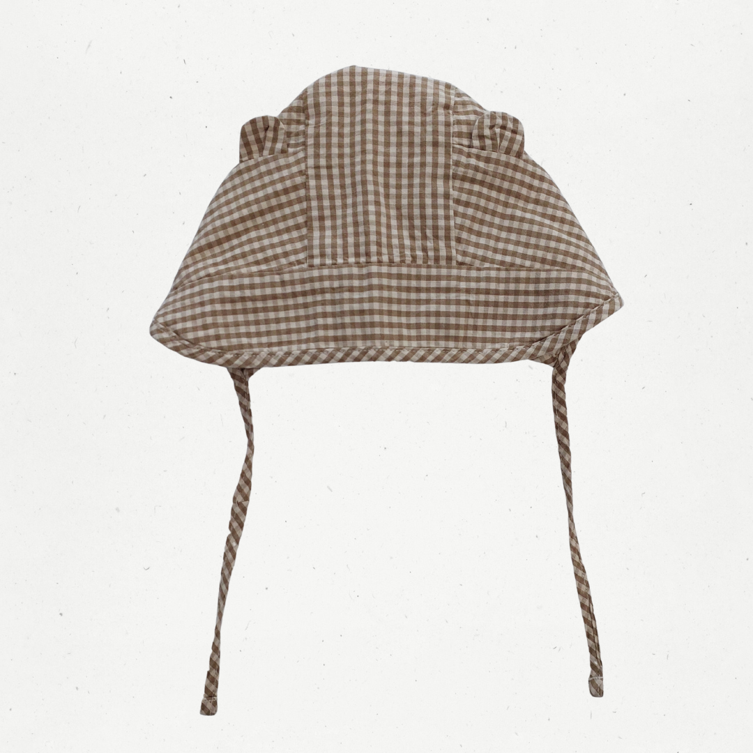 Liewood Gingham Bonnet