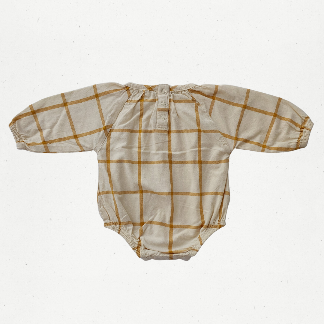 Nature Baby Gingham Meadow Suit