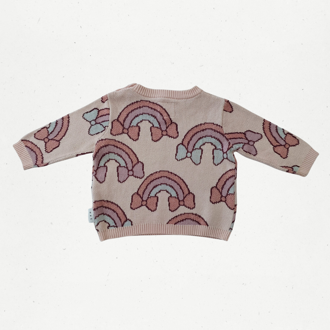 Hux Rainbow Knit Sweater