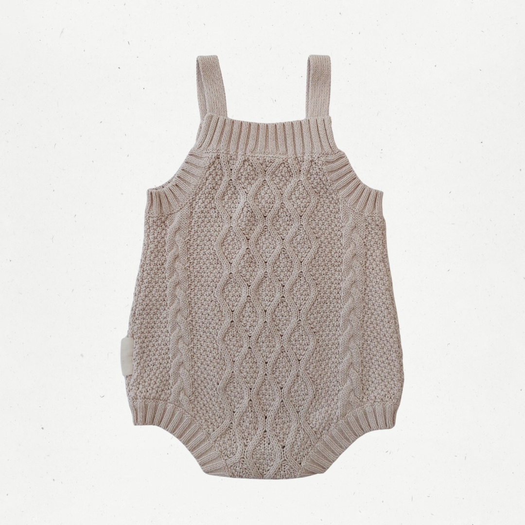 Aster & Oak Knit Romper