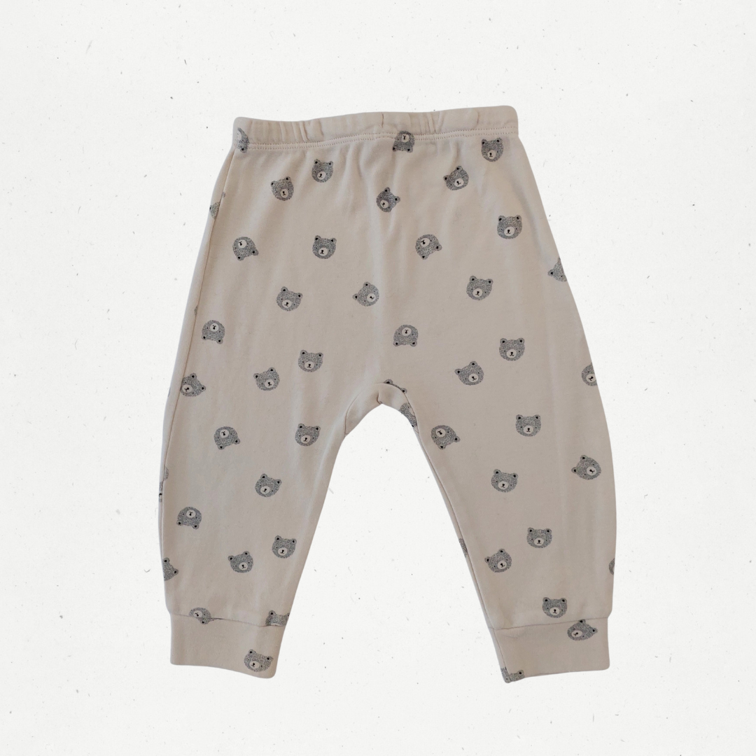 Quincy Mae Bear Drawstring Pants