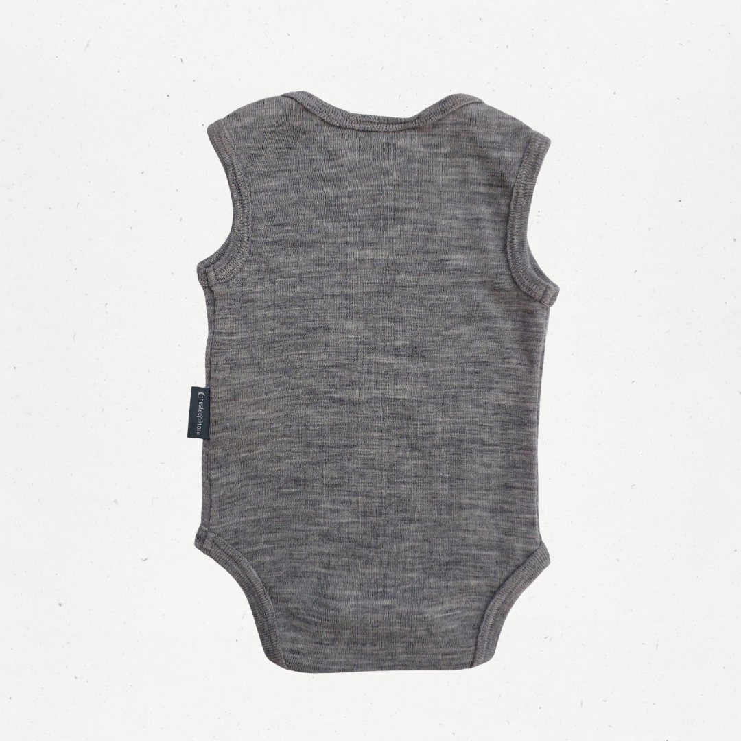The Sleep Store Merino Singlet Bodysuit