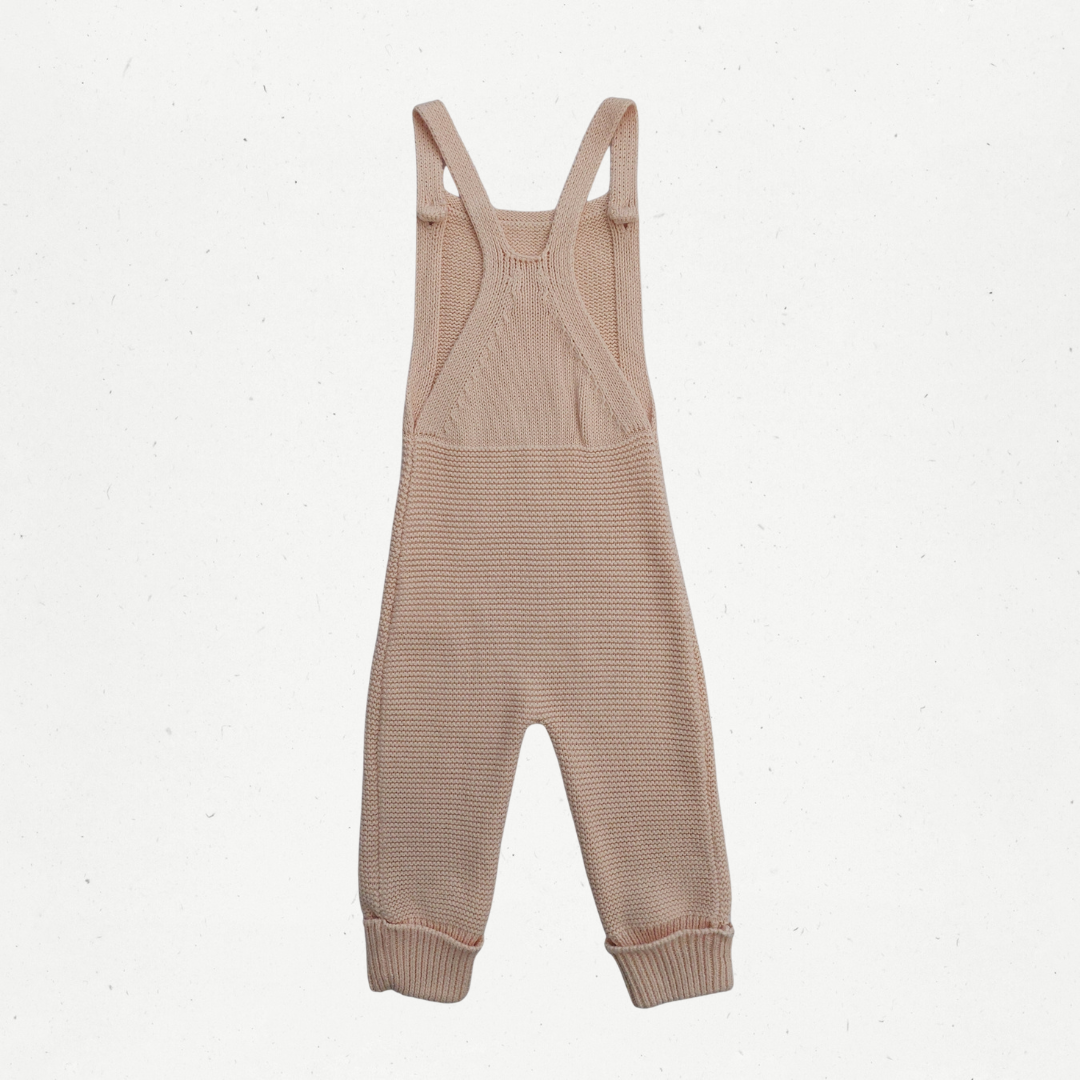 Jamie Kay Tulle Knit Overalls