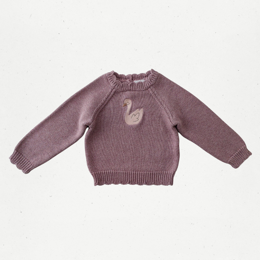 Jamie Kay Dreamy Pink Marle Sweater