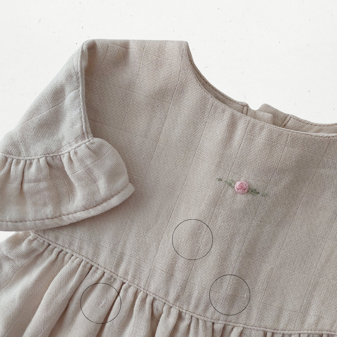 Dimples Muslin Top