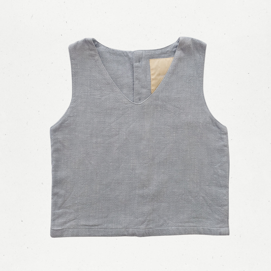 Worrn Linen Blend Top