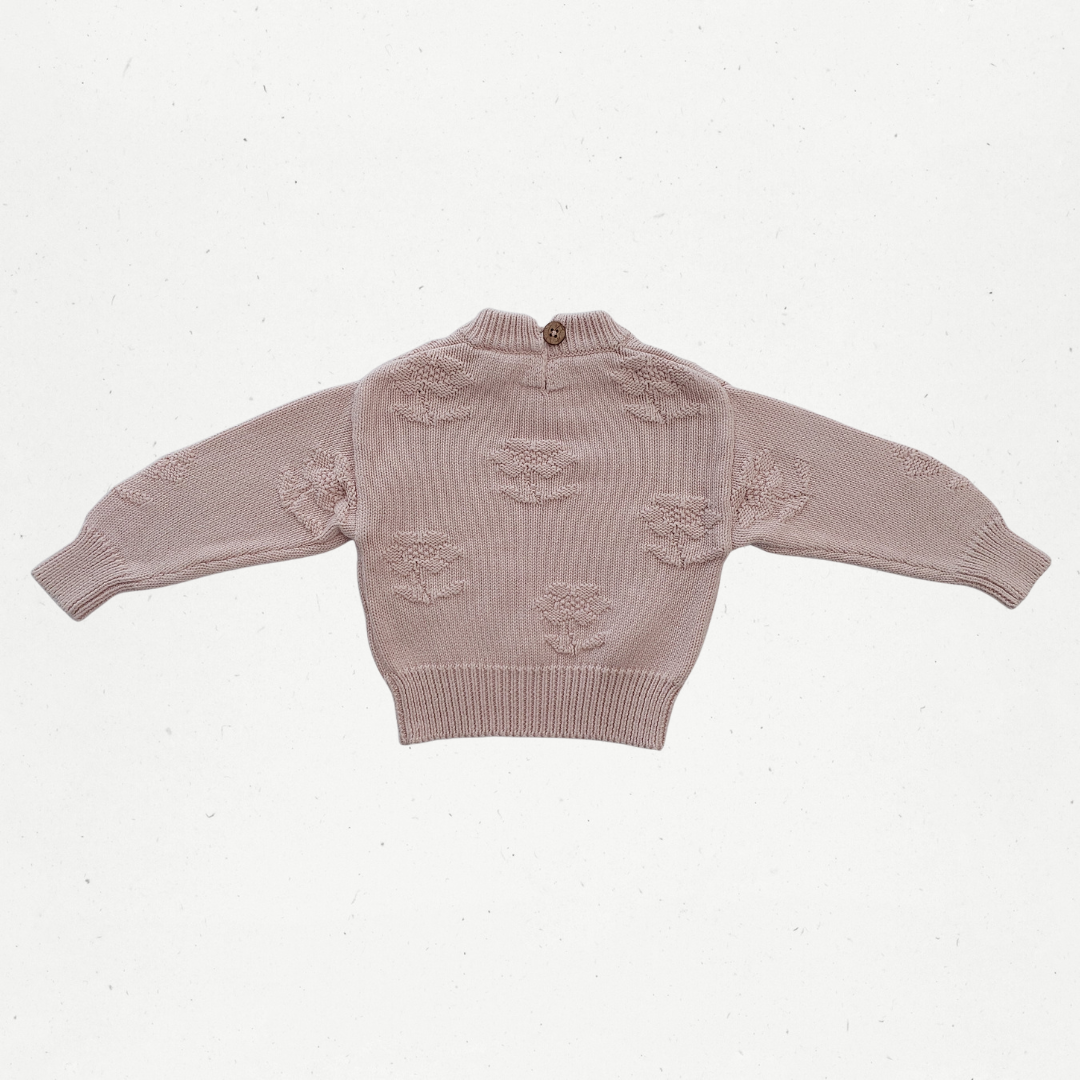 Jamie Kay Old Rose Daisy Dreams Sweater