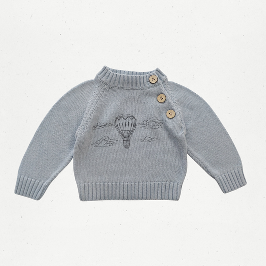 Aster & Oak Air Balloon Knit Sweater