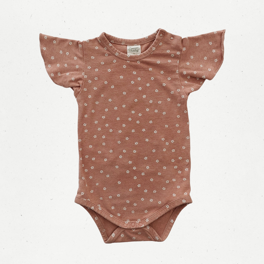 Nature Baby Floral Bodysuit