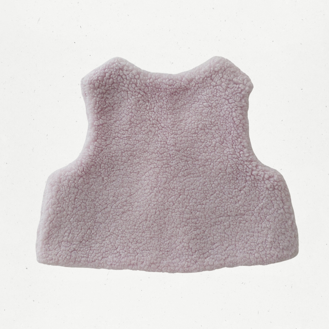 Purebaby Reversible Sherpa Vest