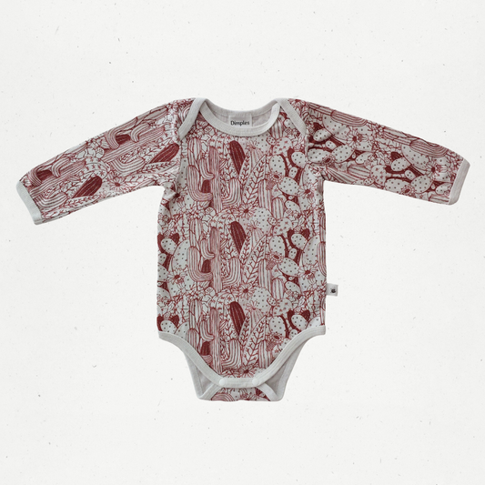 Dimples Cactus Bodysuit