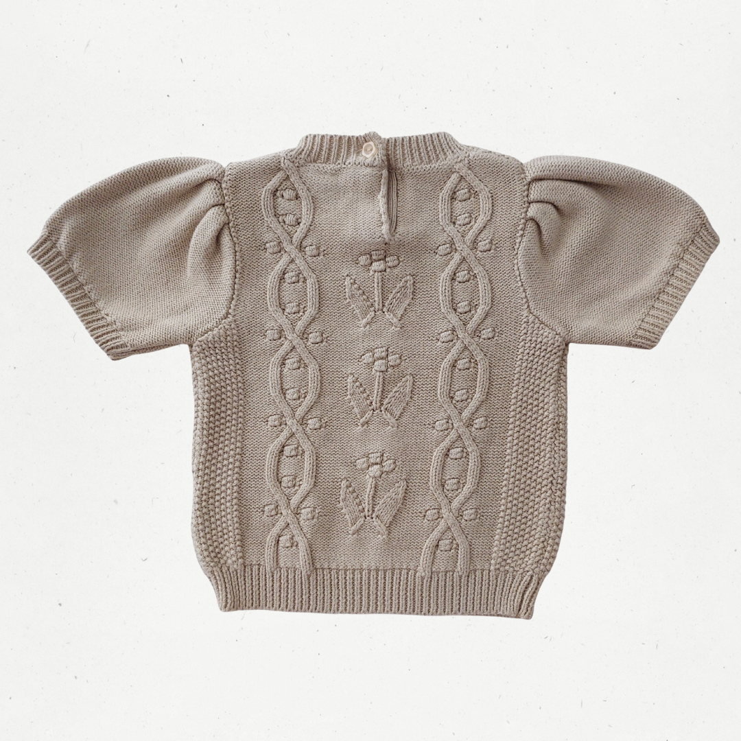 Jamie Kay Clay Short Sleeve Sweater