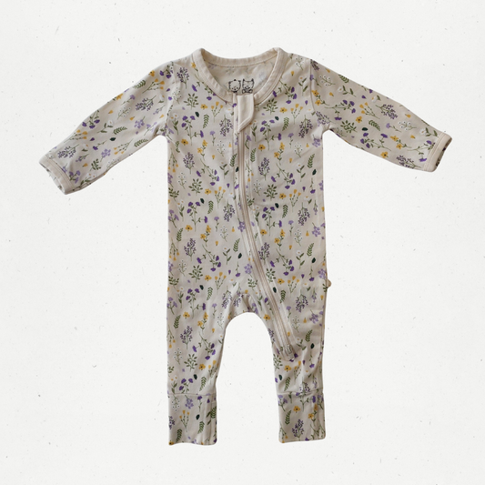 Wilson & Frenchy Floral Zipsuit