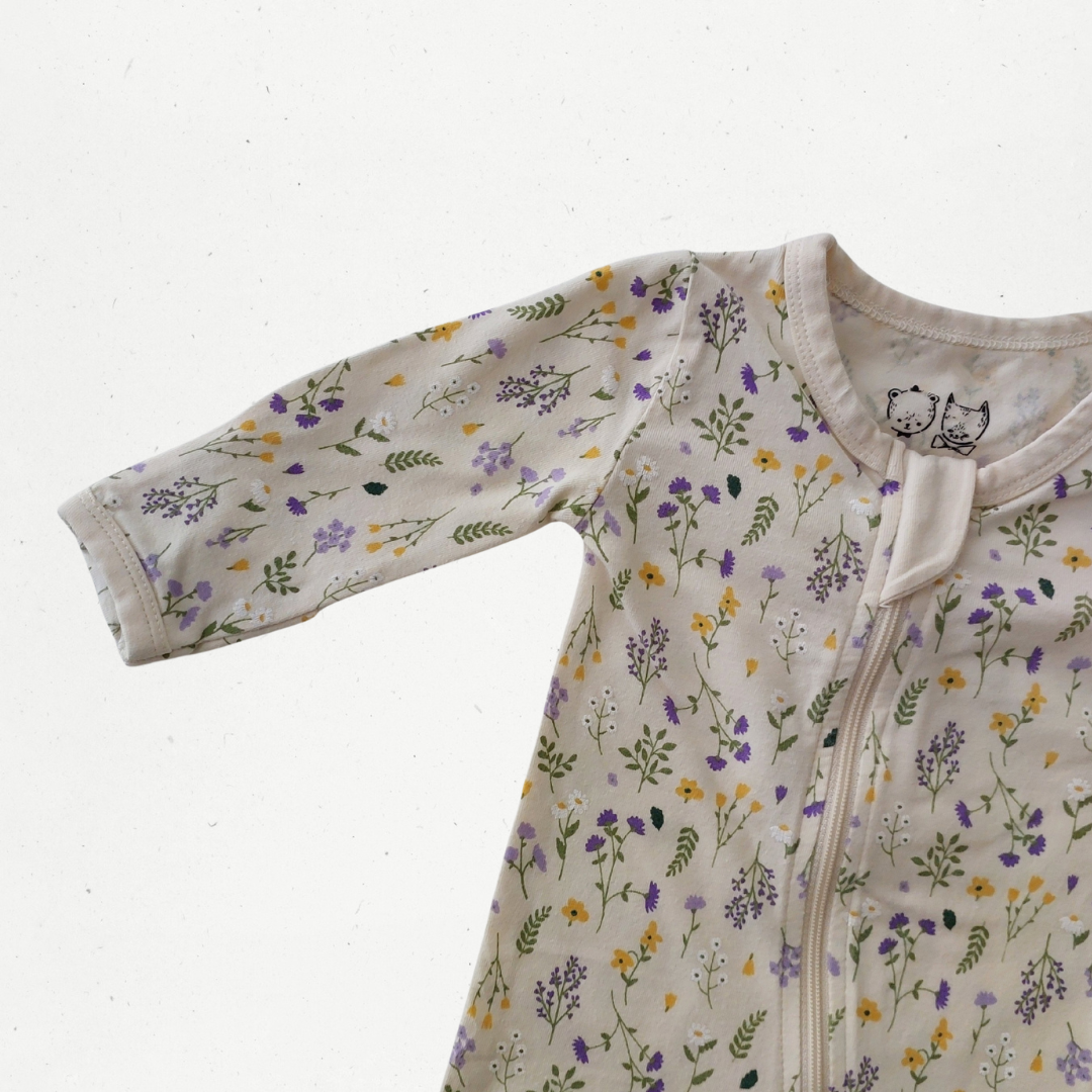 Wilson & Frenchy Floral Zipsuit