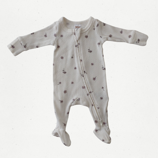 Cotton On Baby Floral Zipsuit
