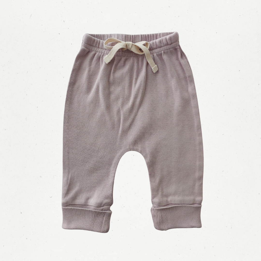 Nature Baby Lilac Drawstring Pants