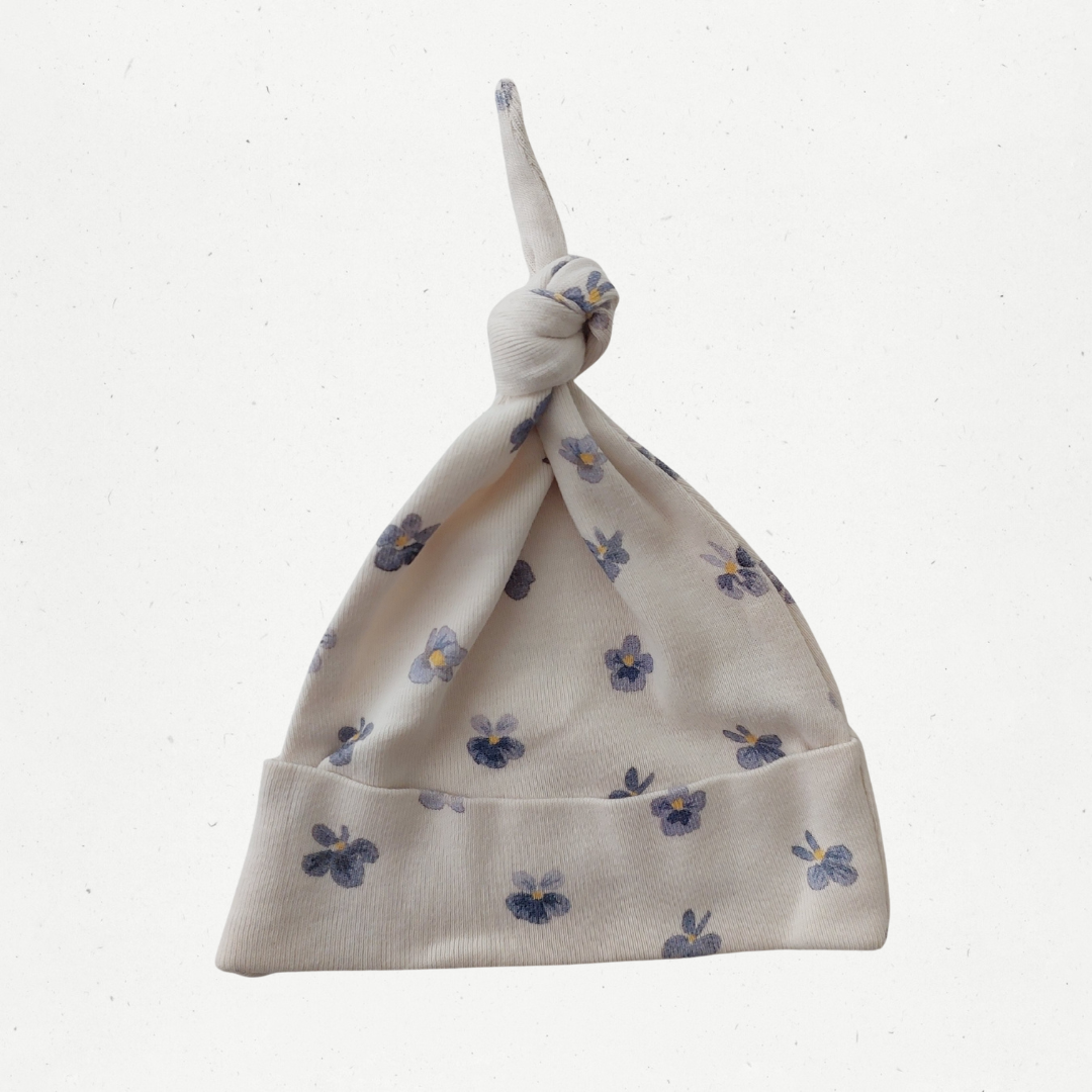 Nature Baby Pressed Pansy Beanie