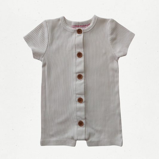 La Sienna Couture Cotton Rib Growsuit