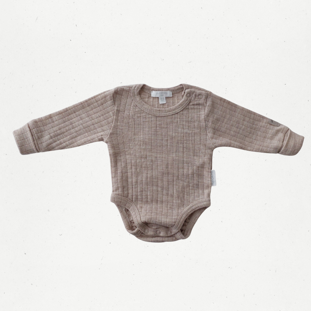 Purebaby Merino Bodysuit