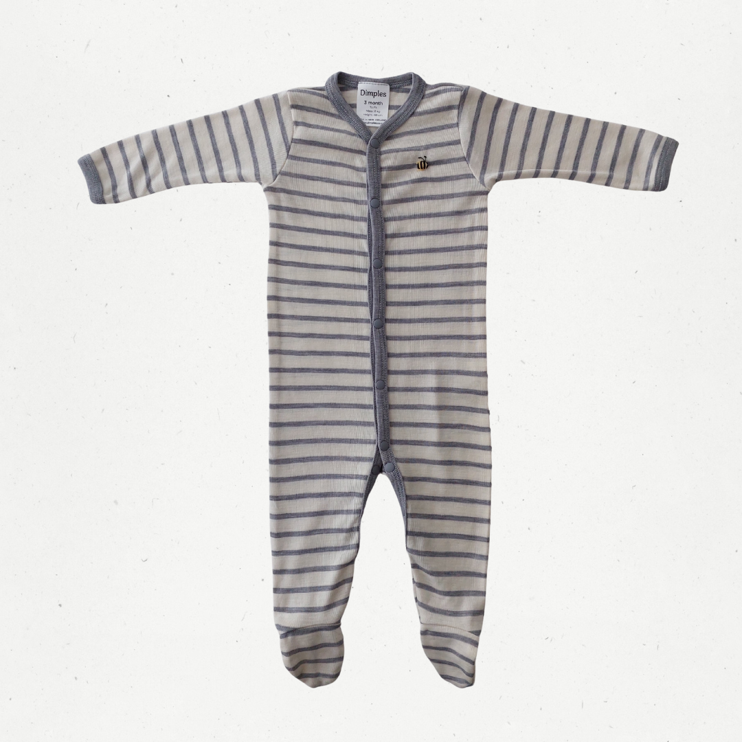 DImples Merino Growsuit