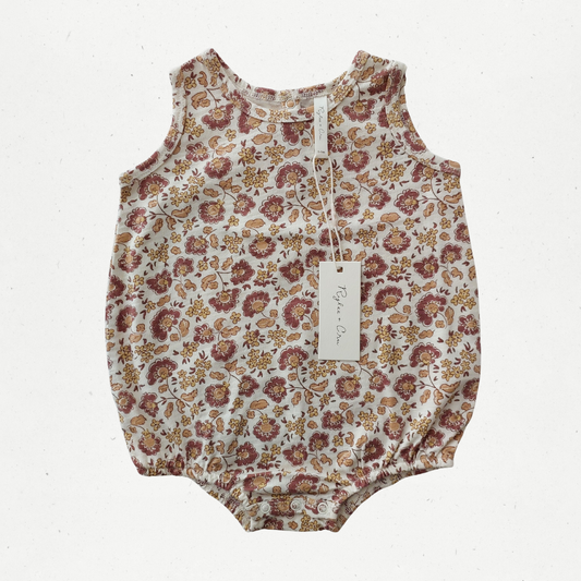 Rylee + Cru Paisley Romper