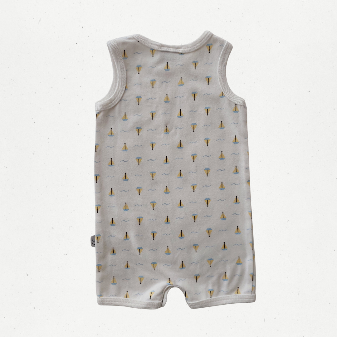 Dimples Cotton Growsuit