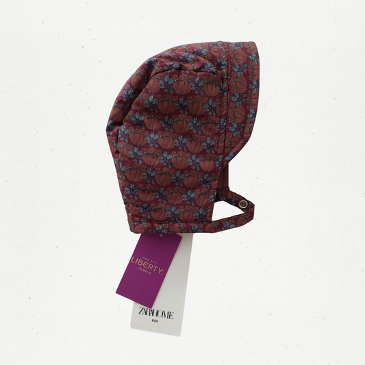 Zara Liberty Print Quilted Bonnet