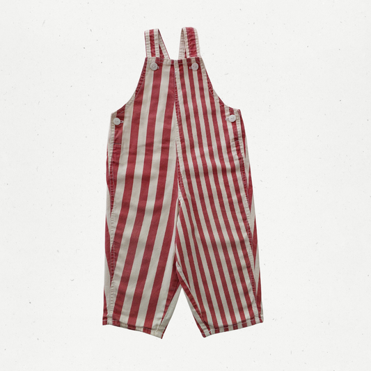 Tiny Dancer Popcorn Stripe Overalls