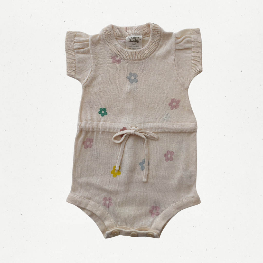 Nature Baby Floral Lottie Suit