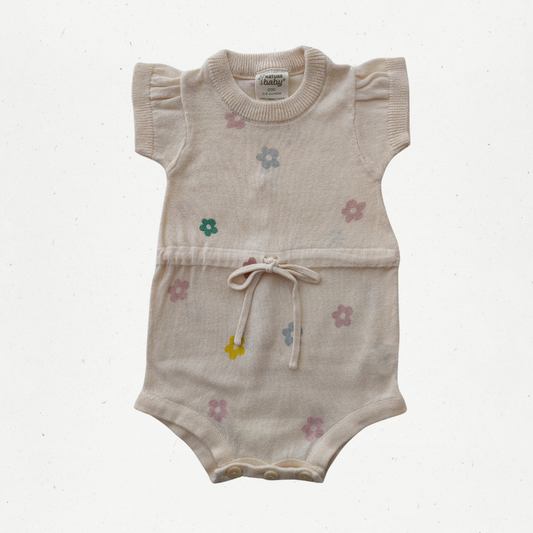 Nature Baby Floral Lottie Suit