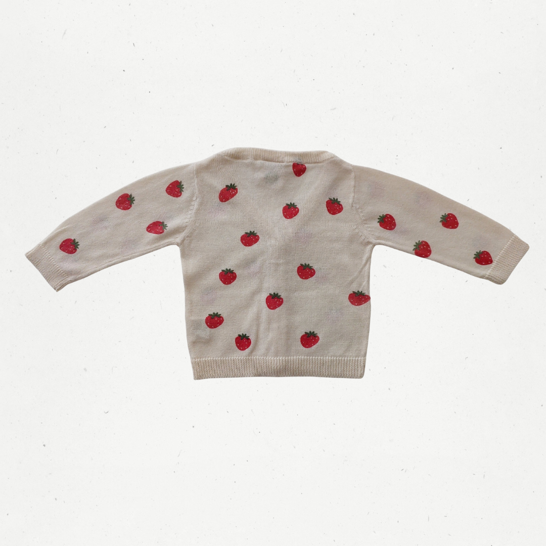 Nature Baby Strawberry Cardigan
