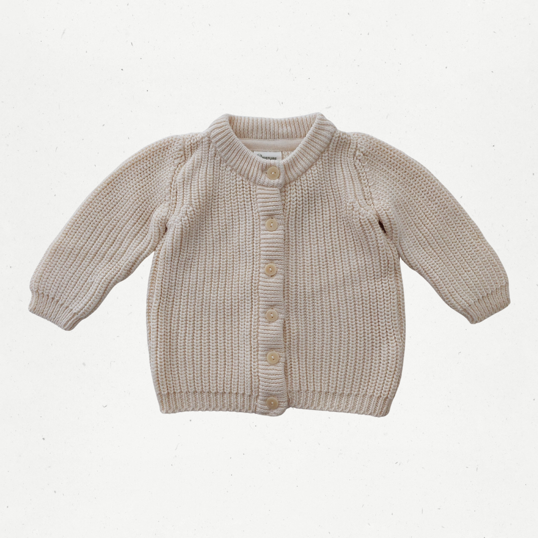 Nature Baby Chunky Knit Cardigan