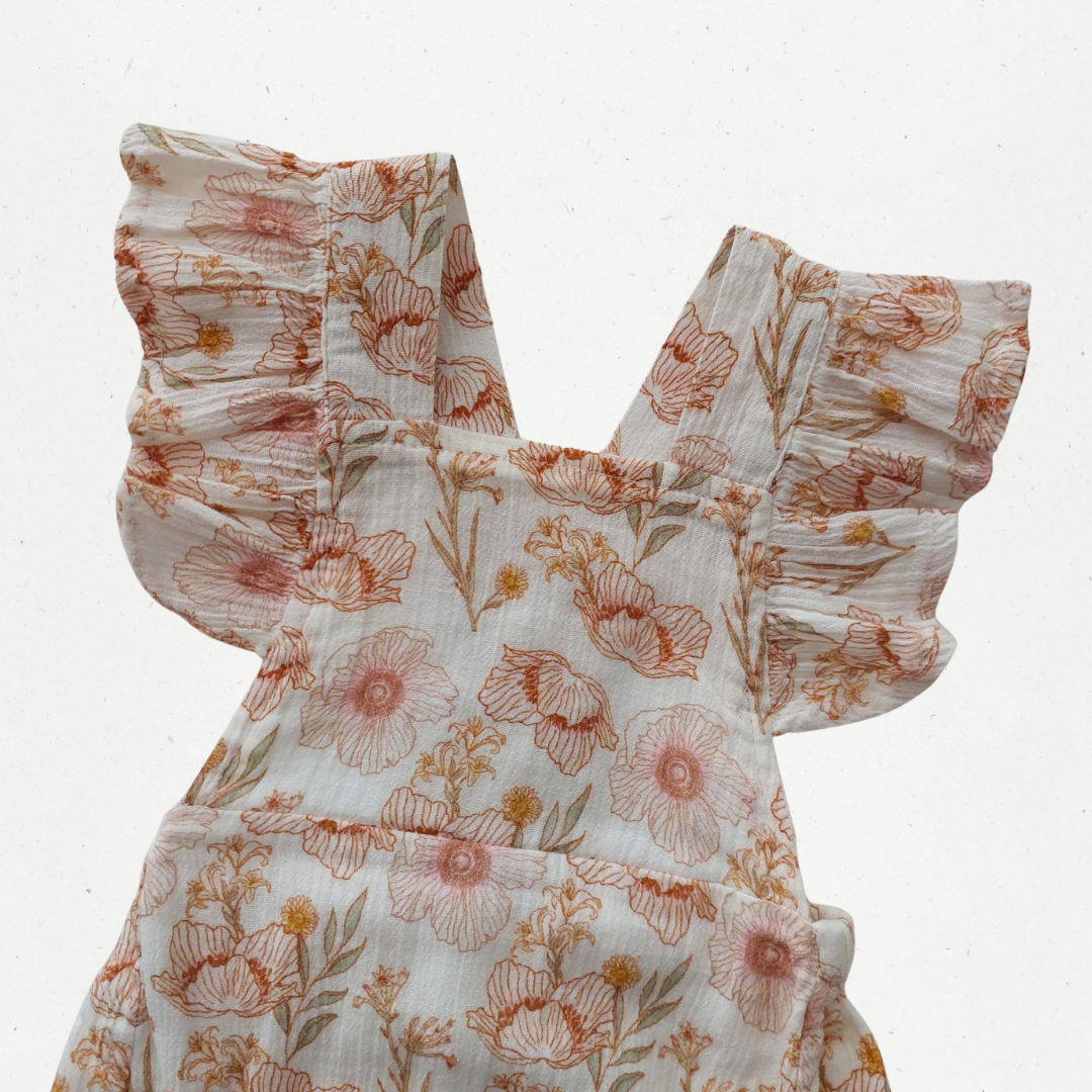 Walnut Melbourne Muslin Romper