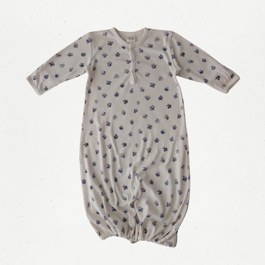 Nature Baby Pressed Pansy Sleep Gown