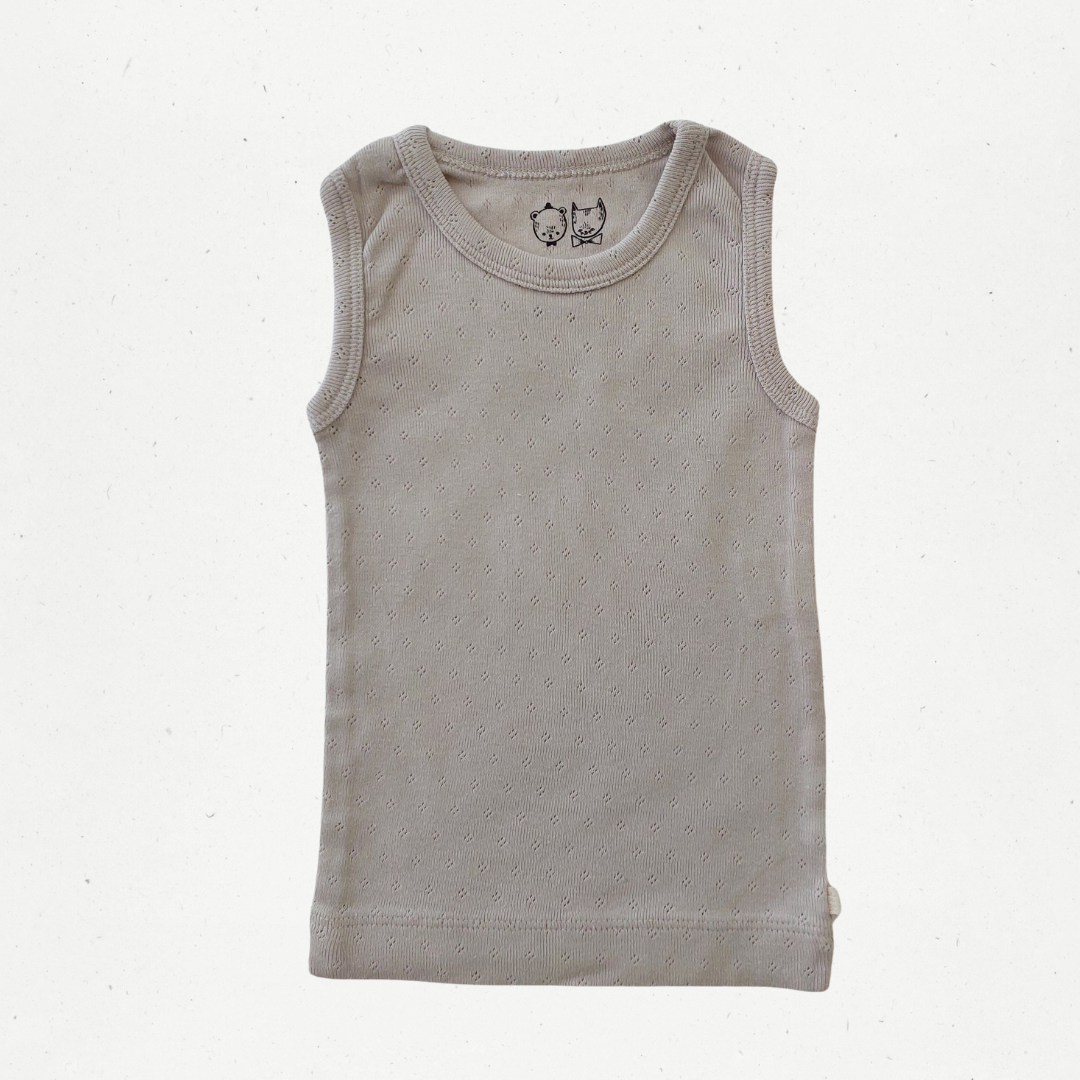 Wilson & Frenchy Pointelle Singlet
