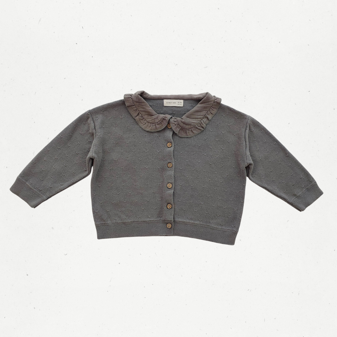 Quincy Mae Pointelle Cardigan