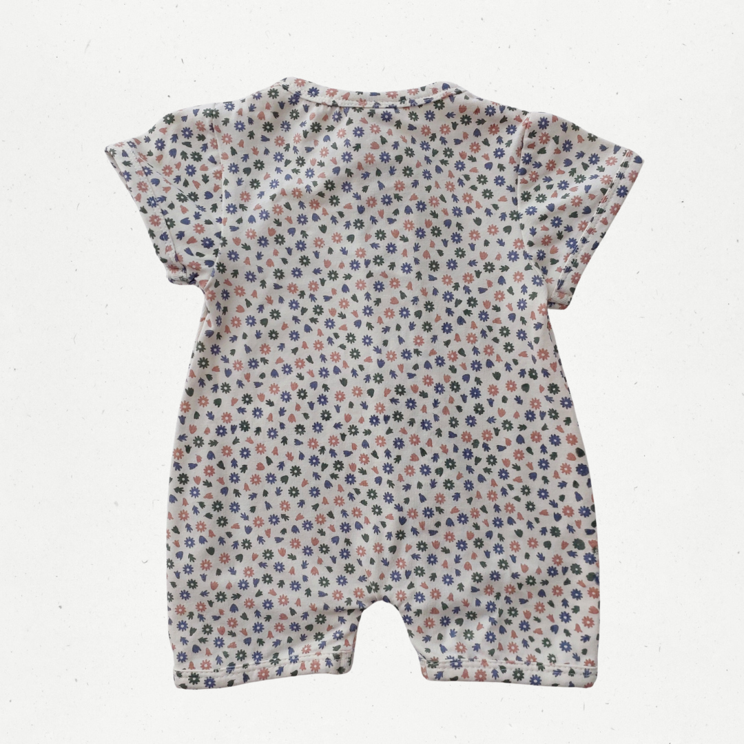 Nature Baby Short Sleeve Zipsuit