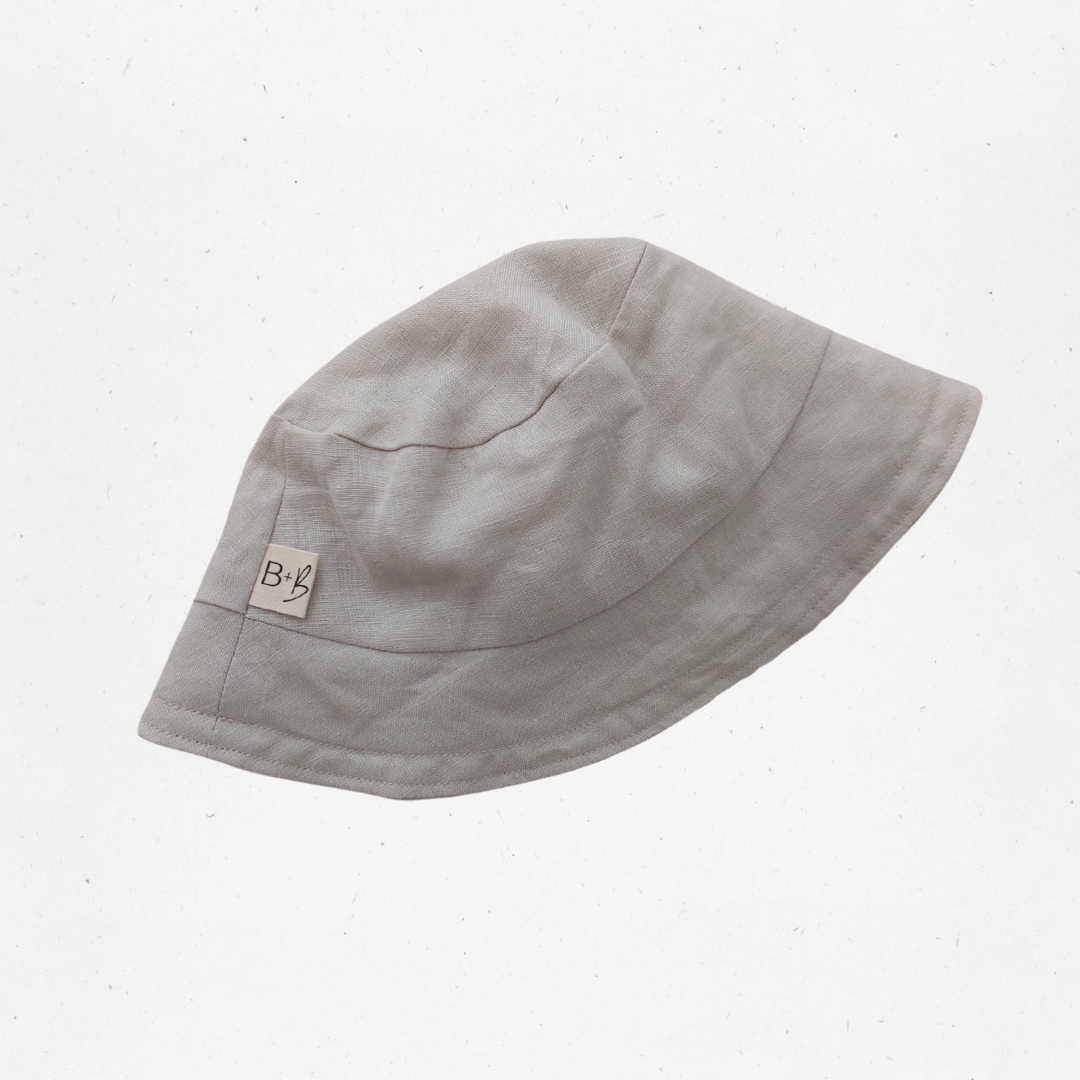 Bear & Bloom Linen Bucket Hat