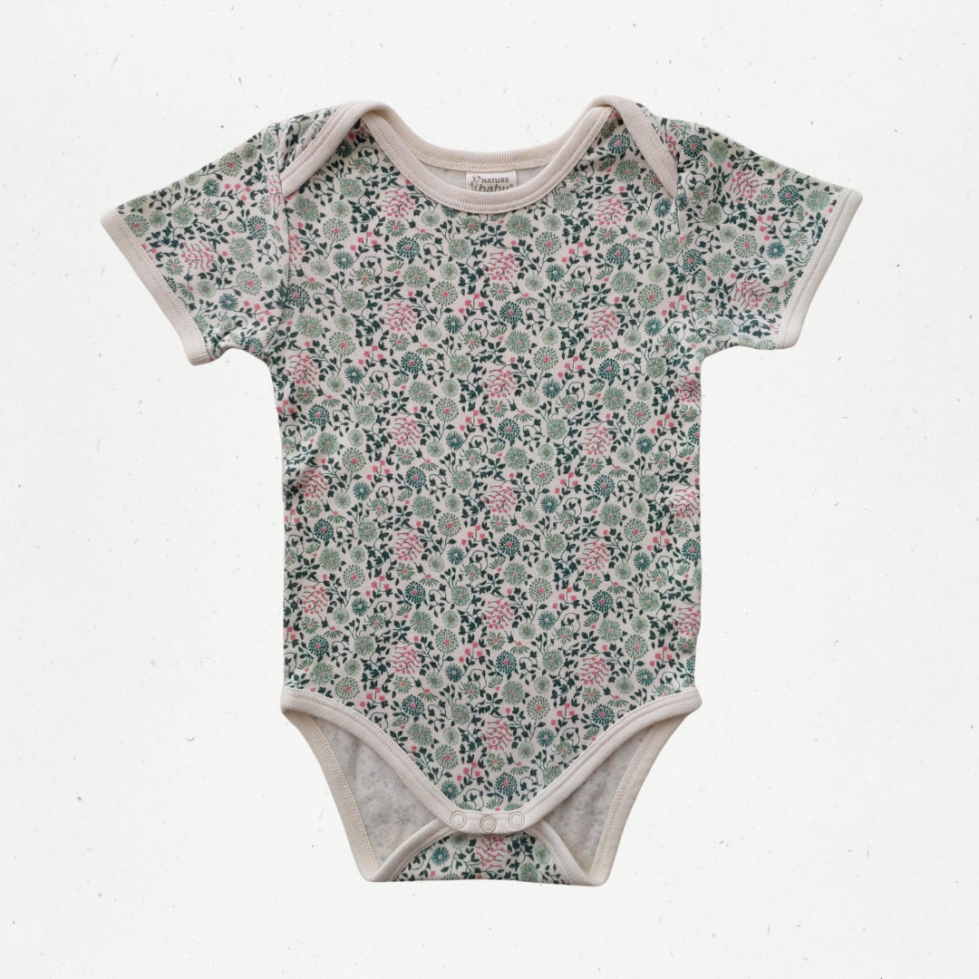 Nature Baby Floral Bodysuit