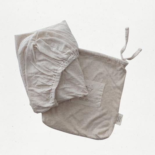 Nature Baby Fitted Bassinet Sheet