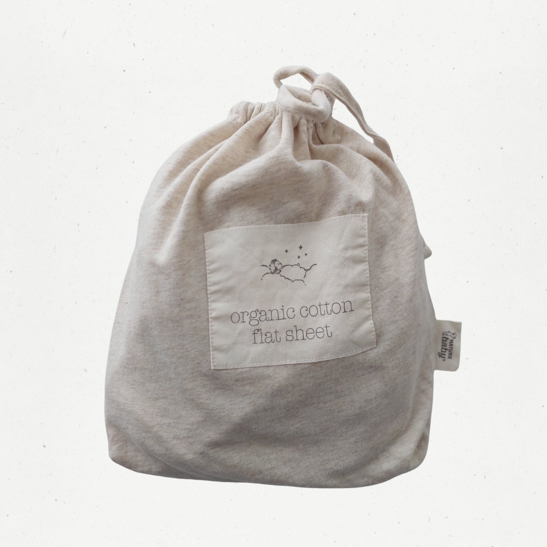 Nature Baby Fitted Bassinet Sheet