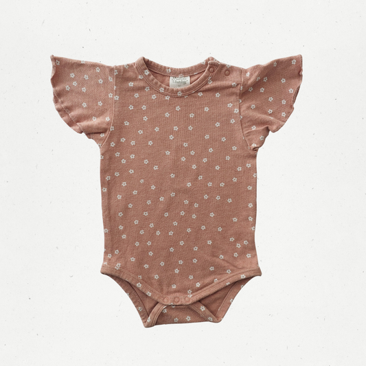Nature Baby Floral Bodysuit