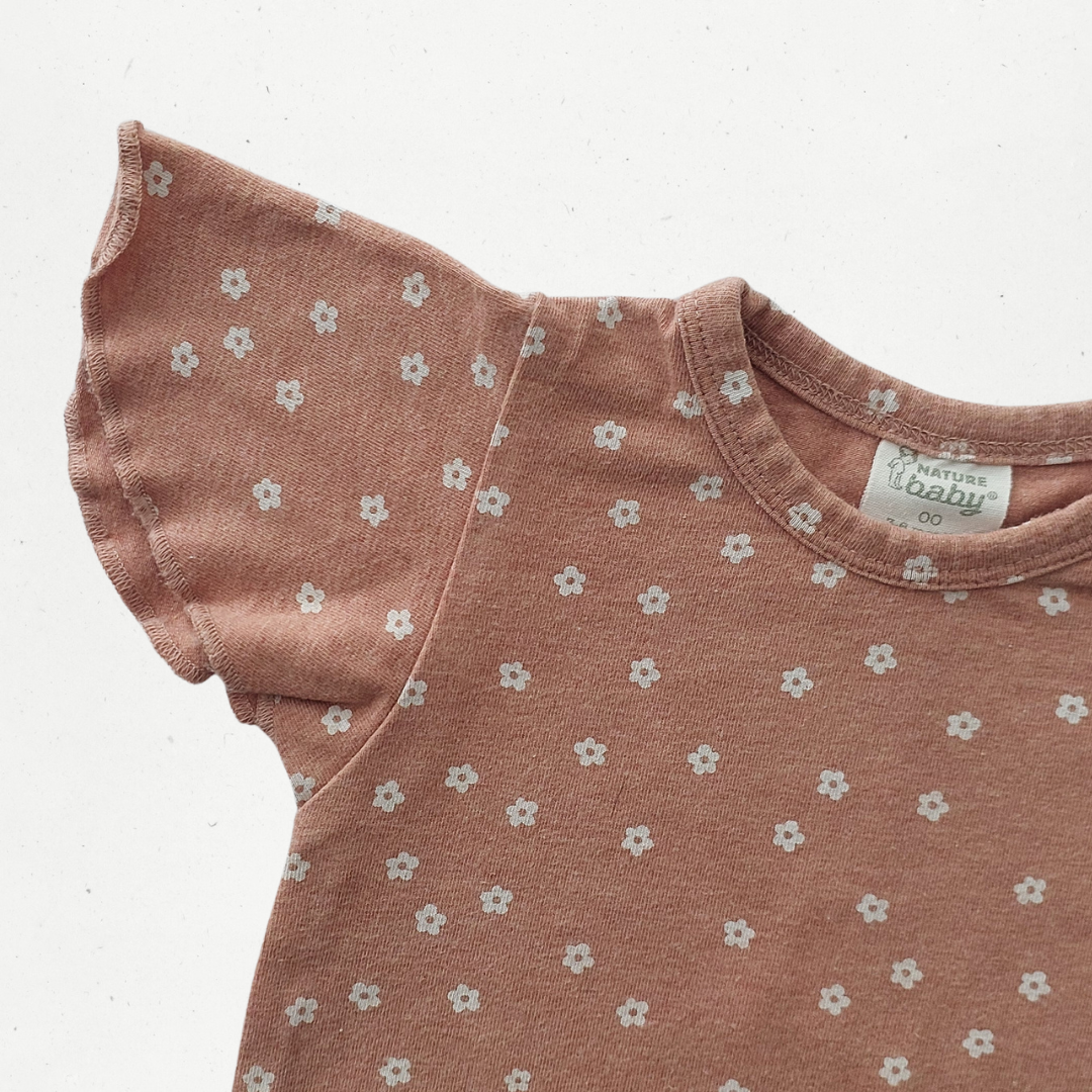 Nature Baby Floral Bodysuit