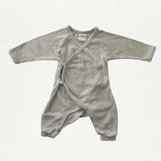 Nature Baby Pointelle Growsuit